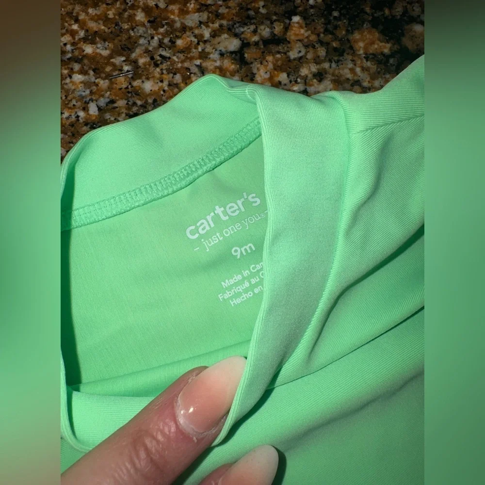 Carters bright green